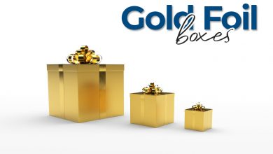 gold foil boxes