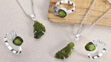 Moldavite Gemstone Jewelry